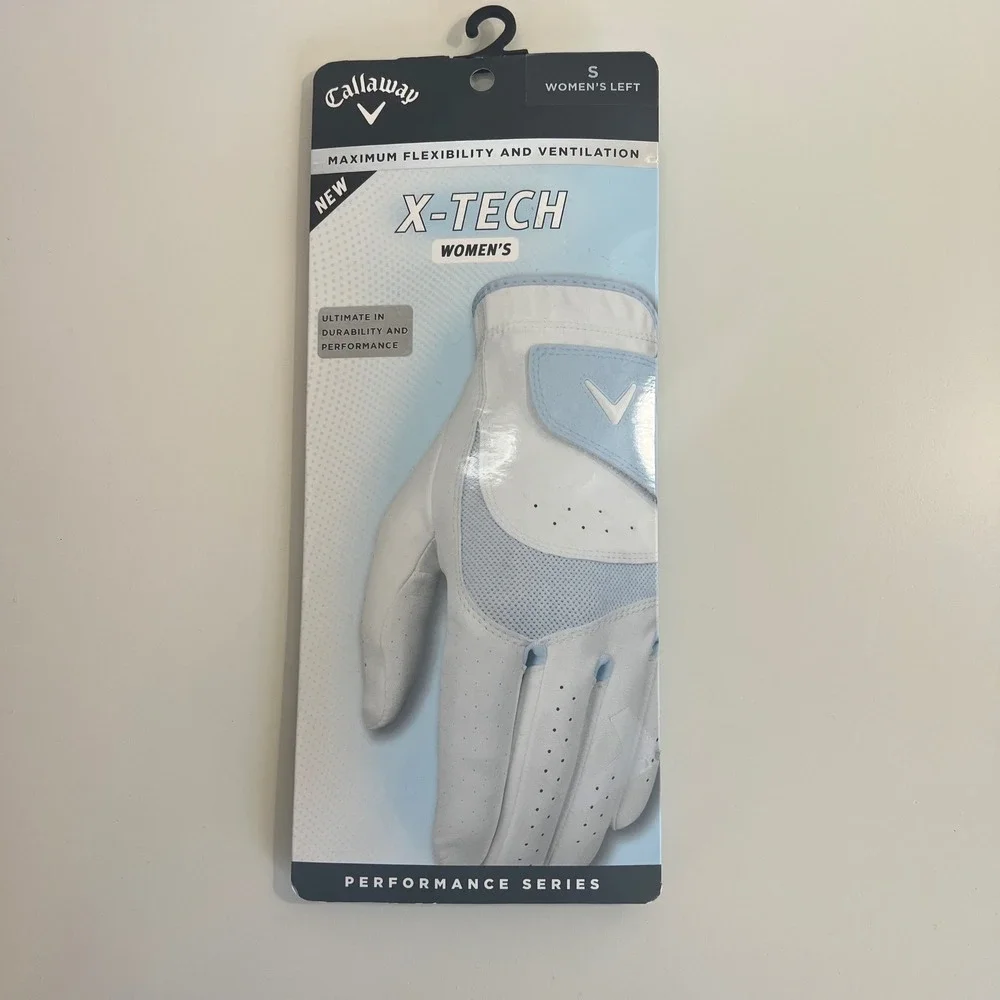 Callaway X Tech Women's Left Golf Glove Size S New Performance Series‎